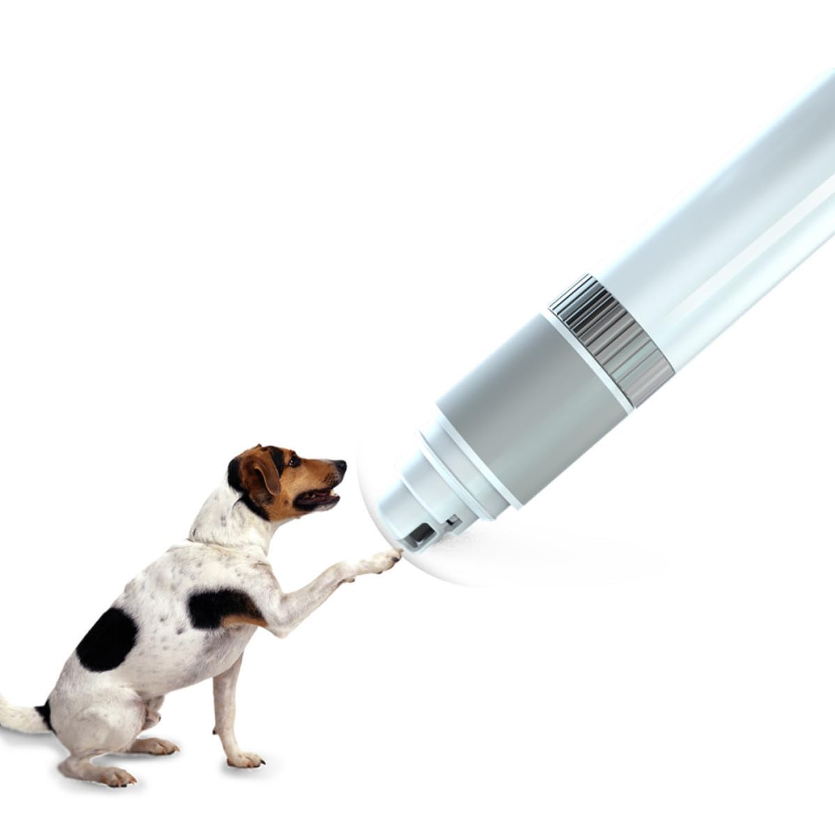 Electric Pet Nail Grinder Trimmer with Finger-Hold Silicone Absorption A41160