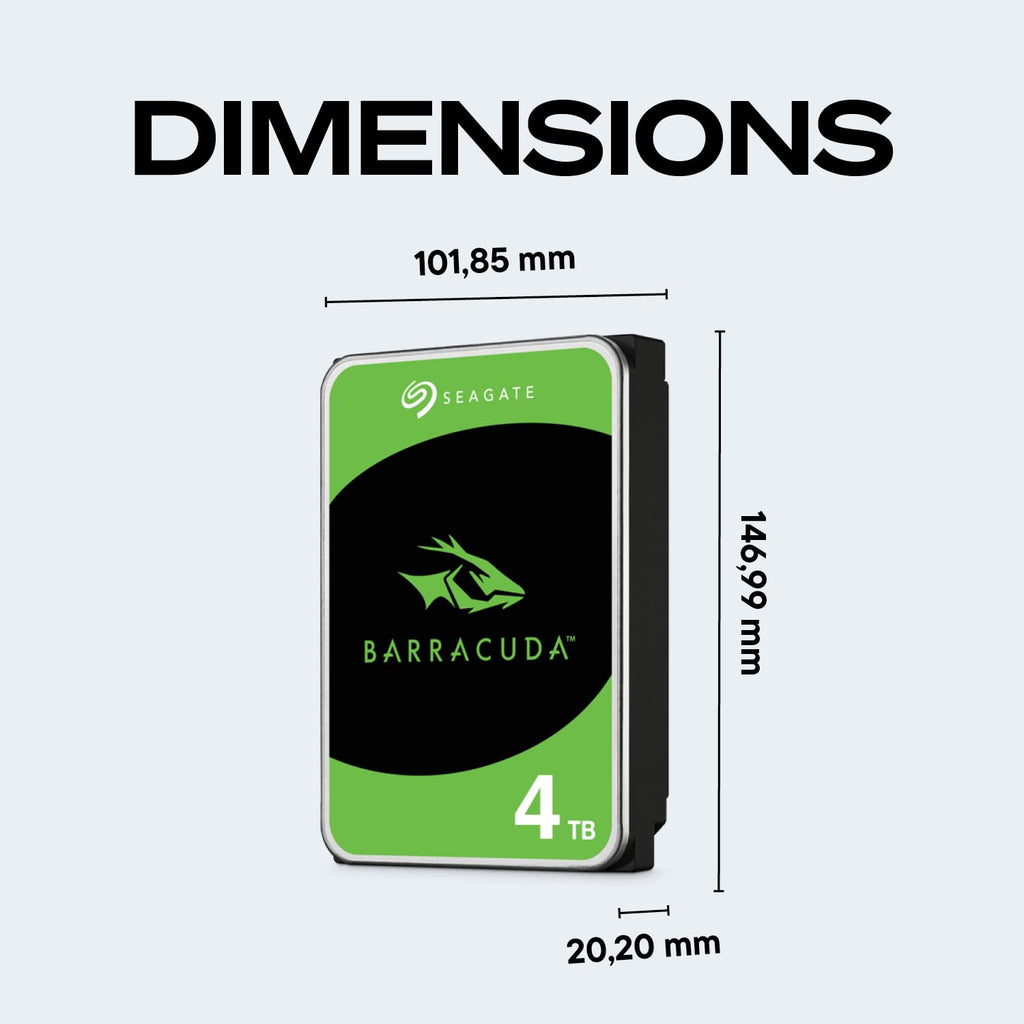 4TB 3.5 Inch Sata Internal Hard Drive Y63404