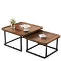Square Nesting Side Table Set of 2 Q993458