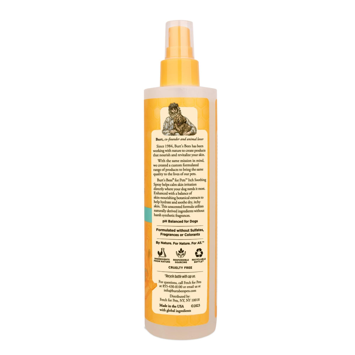 Itch Soothing Dog Spray Honeysuckle & Aloe 10 Fl Oz B627