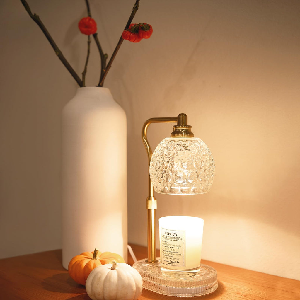 Candle Warmer Lamp with Timer & Dimmer, Height Adjustable H47709