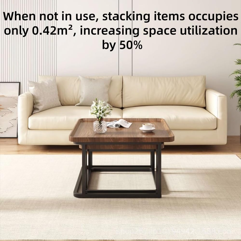 Square Nesting Side Table Set of 2 Q993458