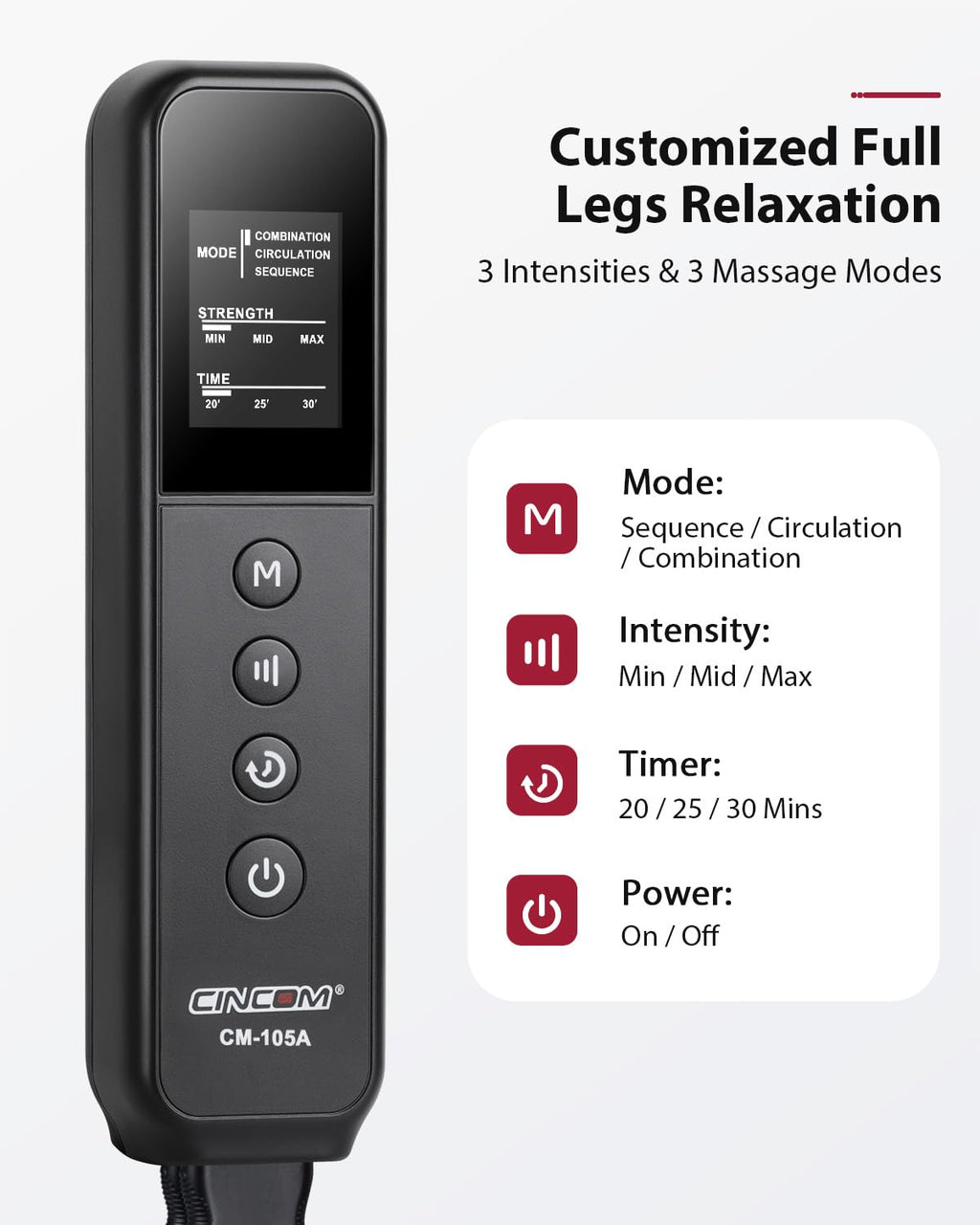 Air Compression Leg Massager G4650