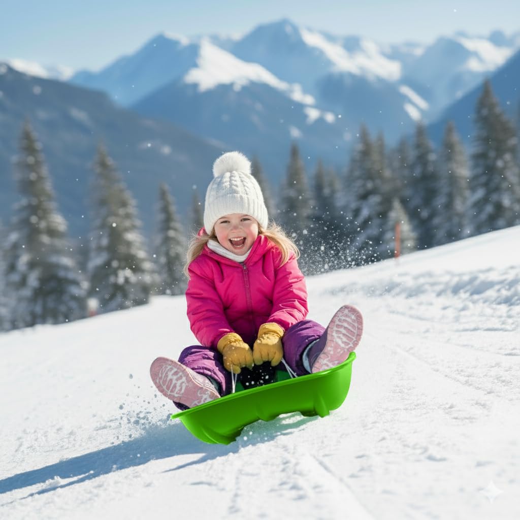 2-Person Sled 35" Toboggan Q625696
