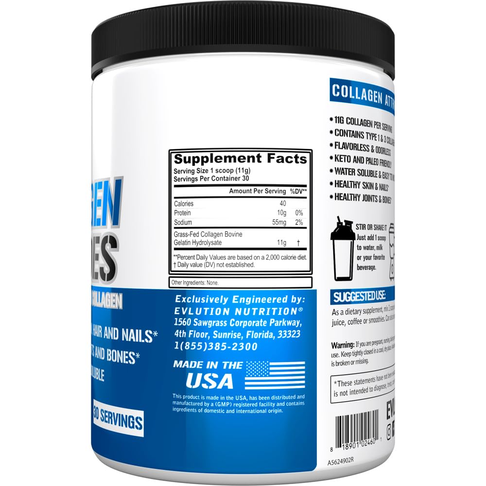 Collagen Peptides Powder Supplement B161