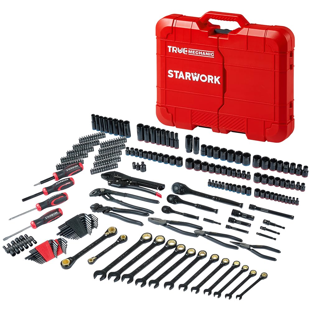 312-Piece Mechanics Tool Set and Socket Set R6996