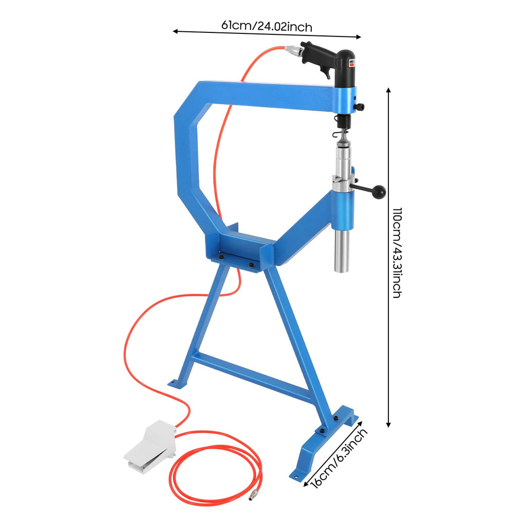 Pneumatic Planishing Hammer with Stand & Pedal Q260