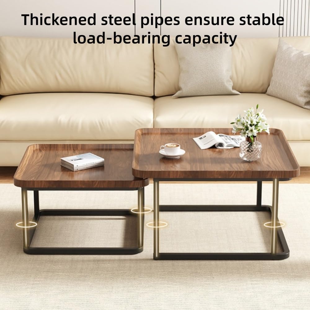 Square Nesting Side Table Set of 2 Q993458
