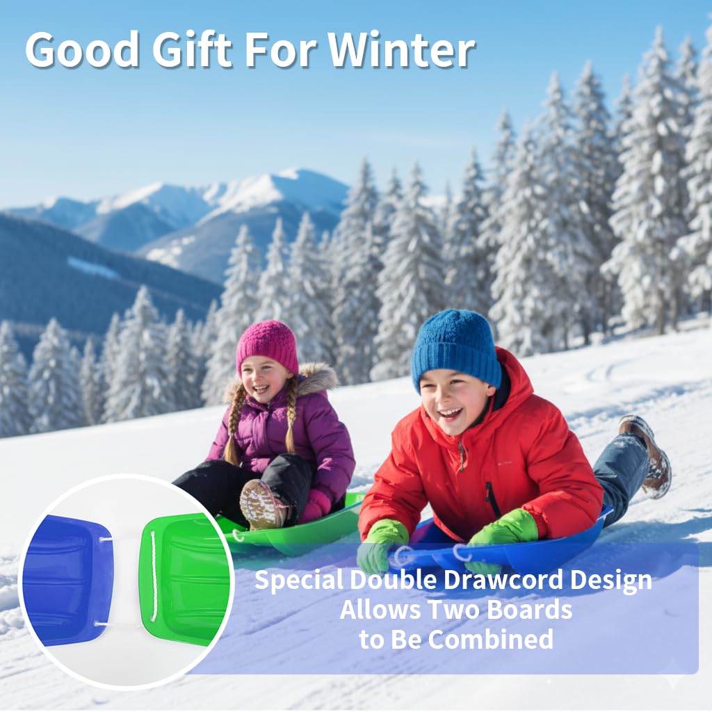 2-Person Sled 35" Toboggan Q625696