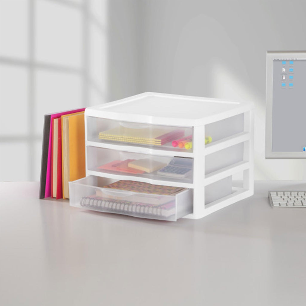 Wide 3-Drawer Storage Unit 6-Pack P54406