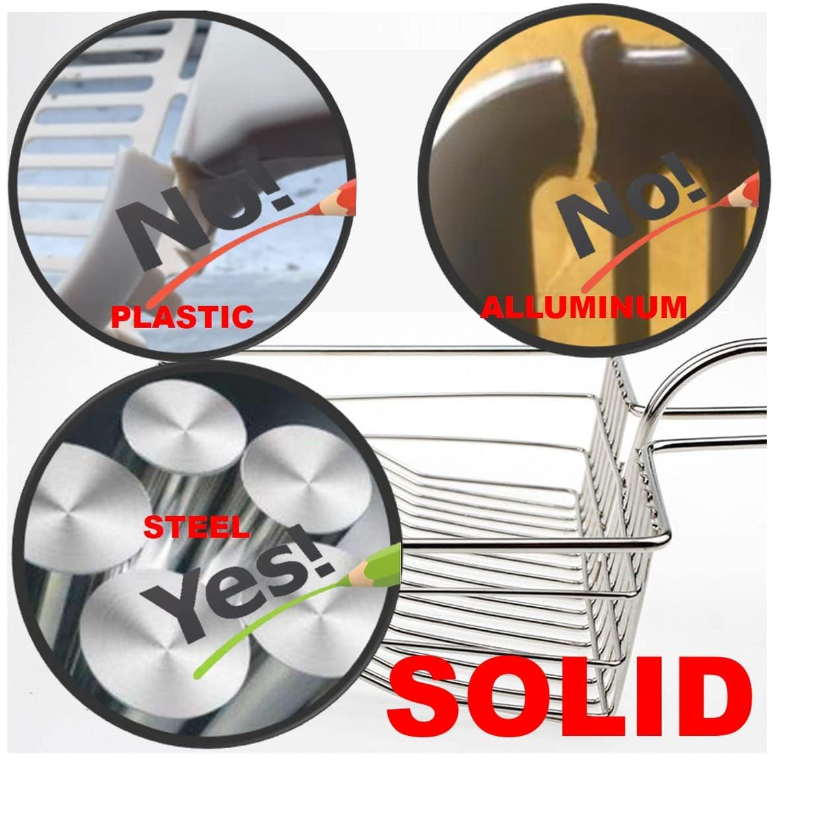 Metal Cat Litter Scoop with Holder U339