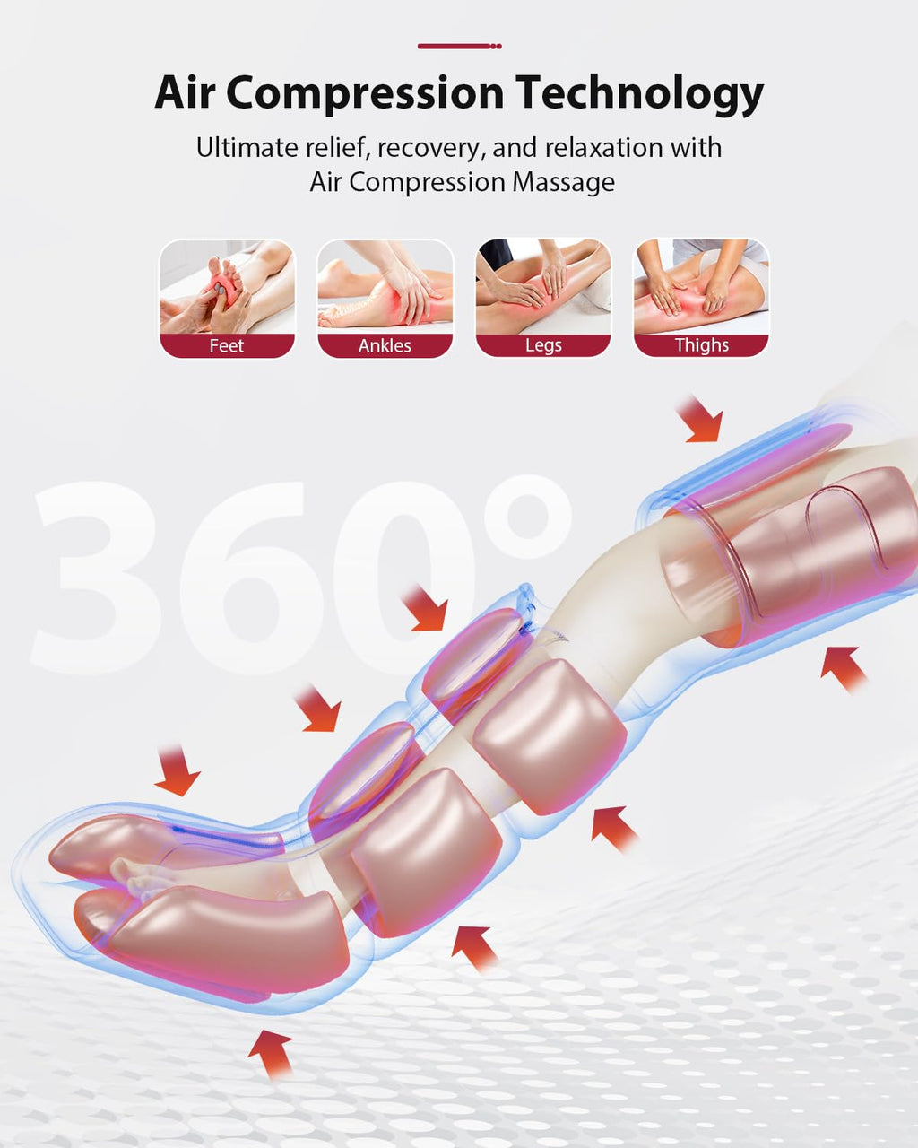 Air Compression Leg Massager G4650