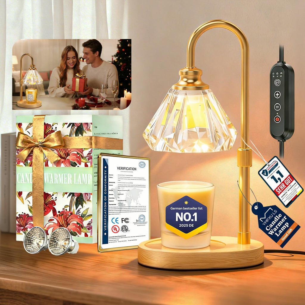 Dimmable Adjustable Candle Warmer Lamp with Timer S79324