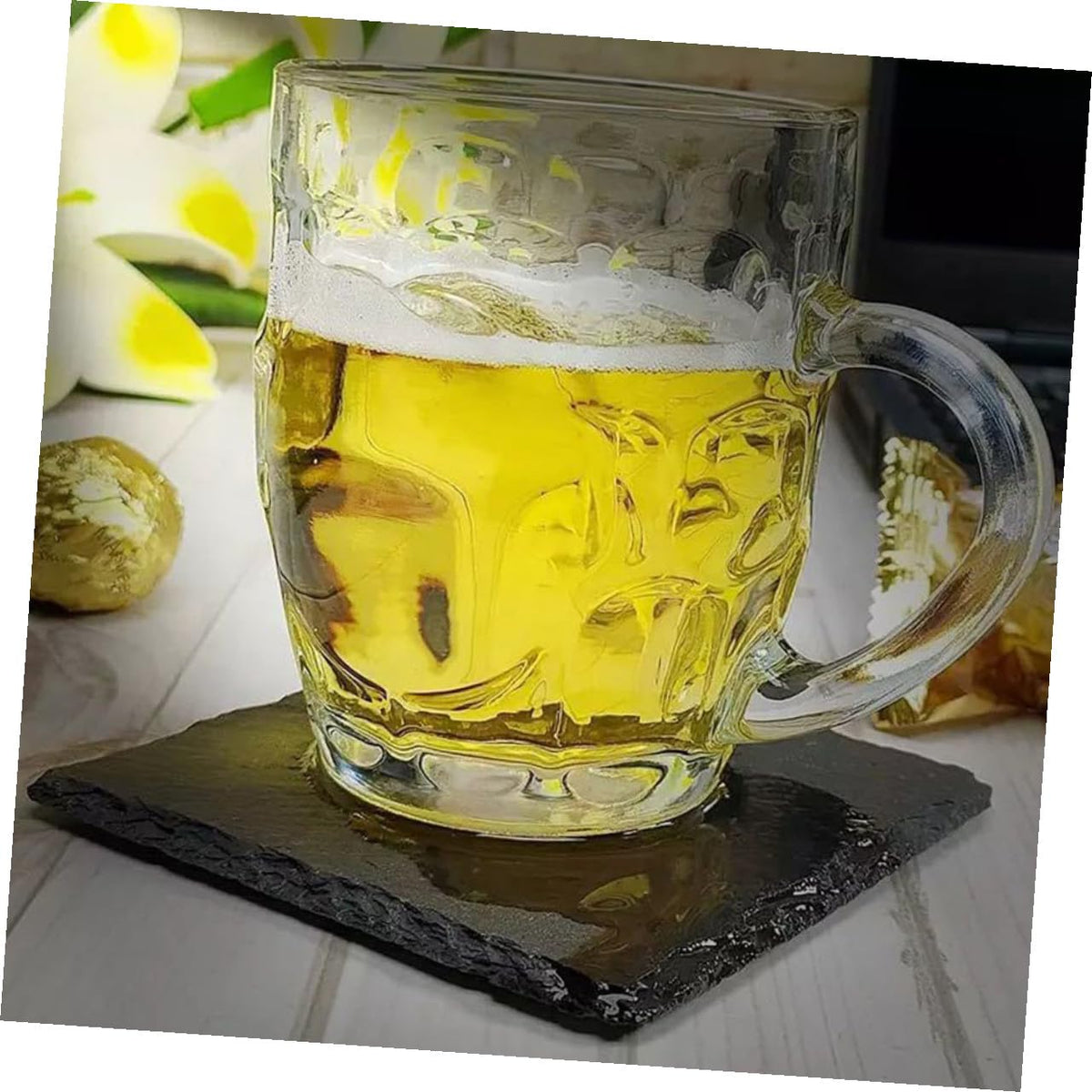 12pcs Natural Coasters T348626