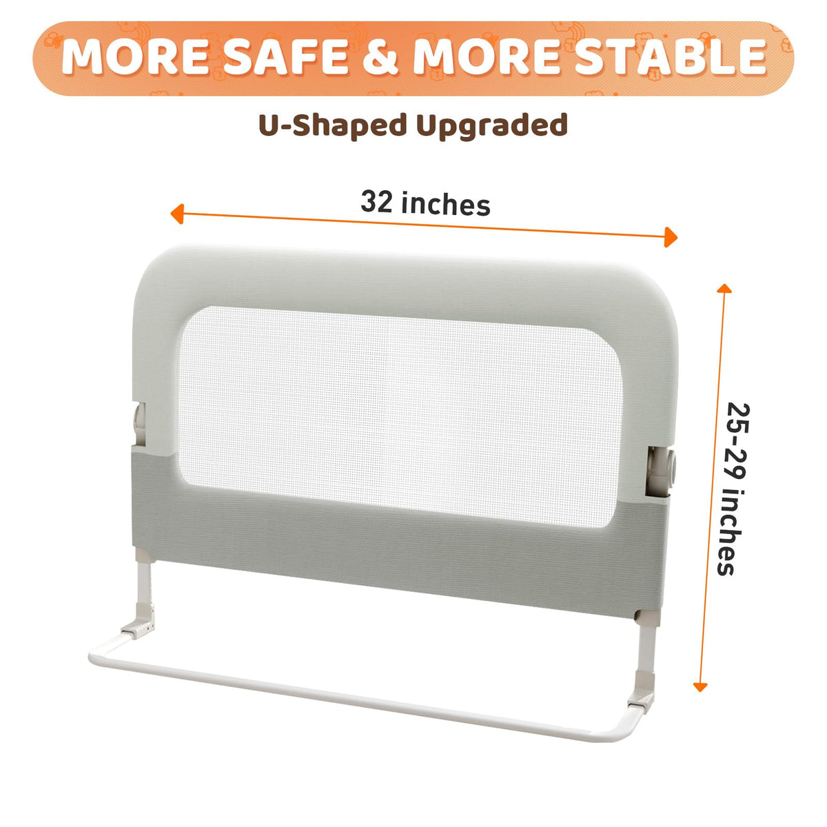 Foldable Safety Bed Rail O865828