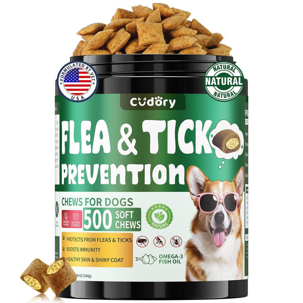 Flea and Tick Prevention for Dogs Chews T97180