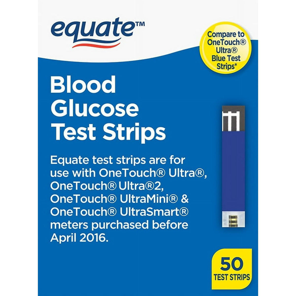 Blood Sugar Test Strips 50ct Z310014