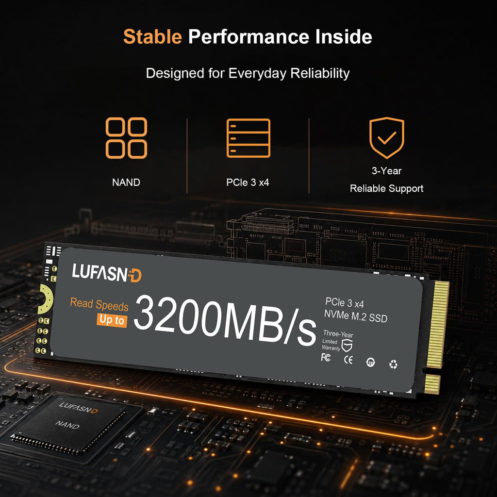 512GB M.2 NVMe Internal Solid State Drive C3671