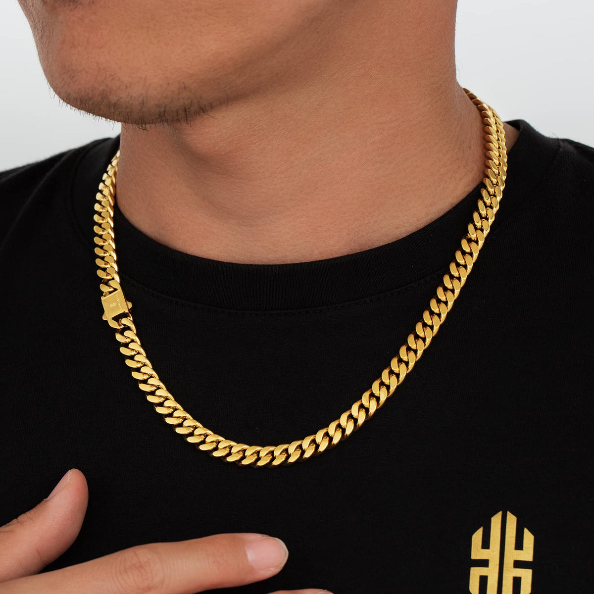 Gold Chain Necklace J94266
