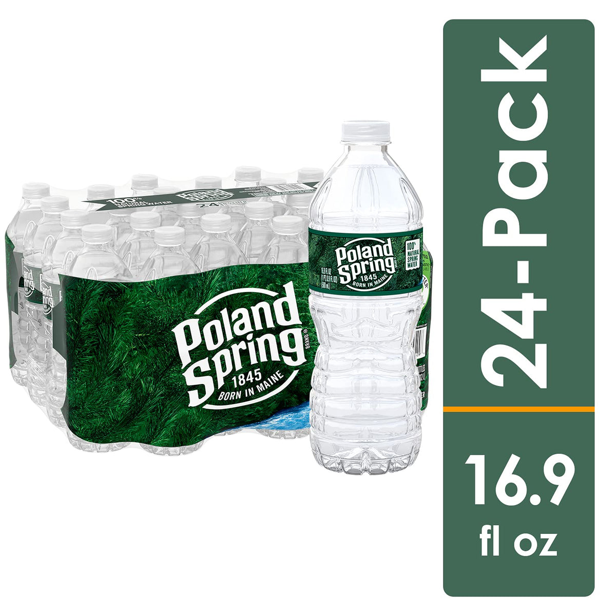 Spring Bottled Water 16.9 Fl Oz 96 Pack K54388