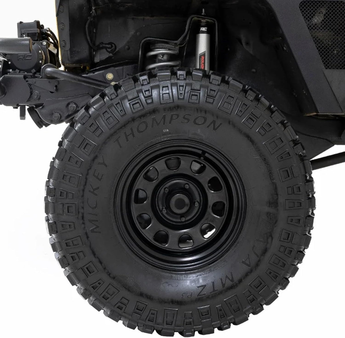 Black Steel Wheel 16x8 5x5.5 Bolt Pattern E3946