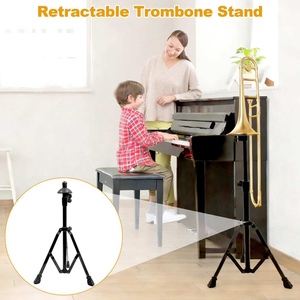 Retractable Trombone Stand with Height Adjustment Z999
