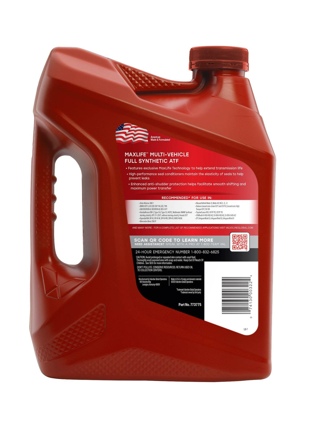 Full Synthetic Automatic Transmission Fluid 1 Gallon R87115