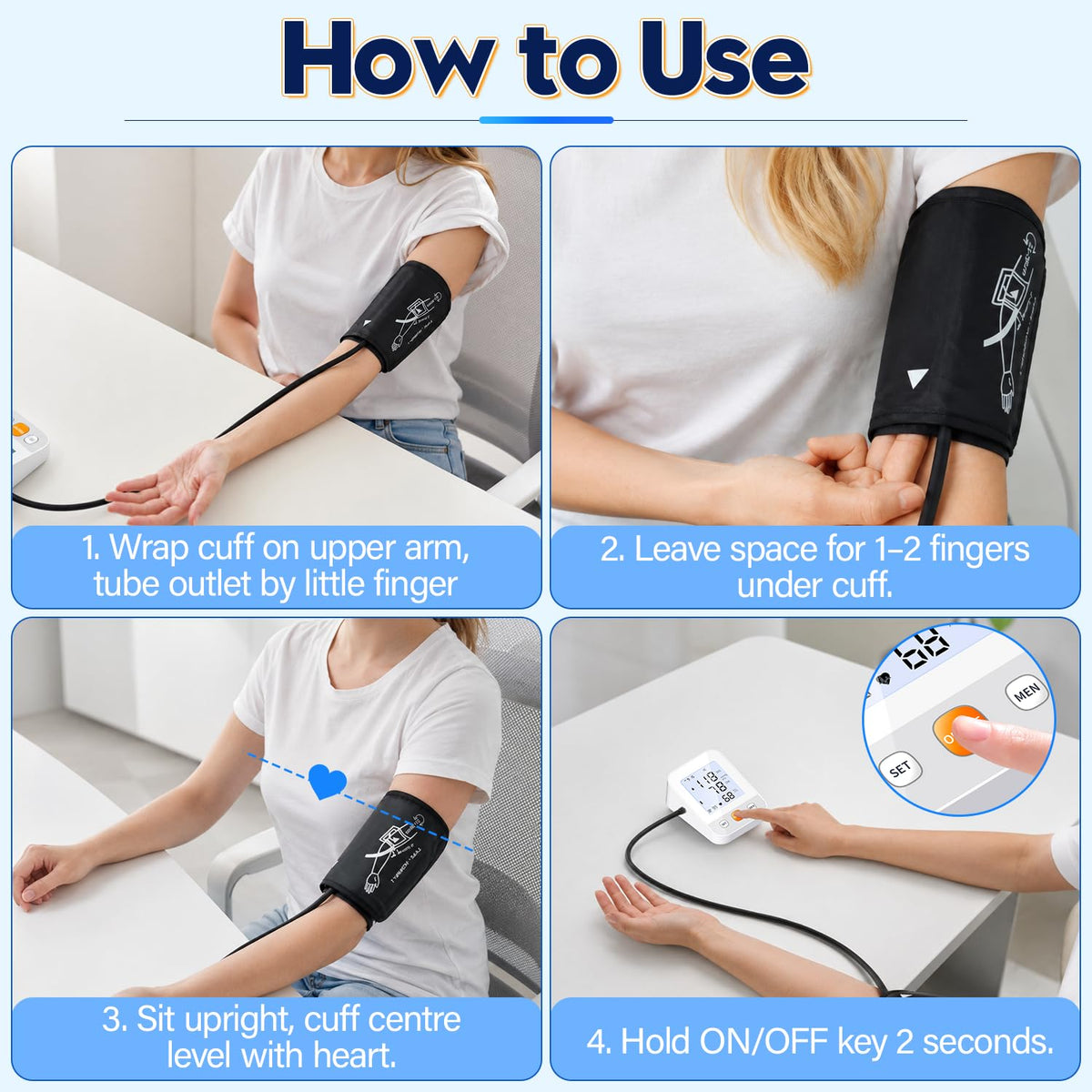 Upper Arm Blood Pressure Monitor P3264