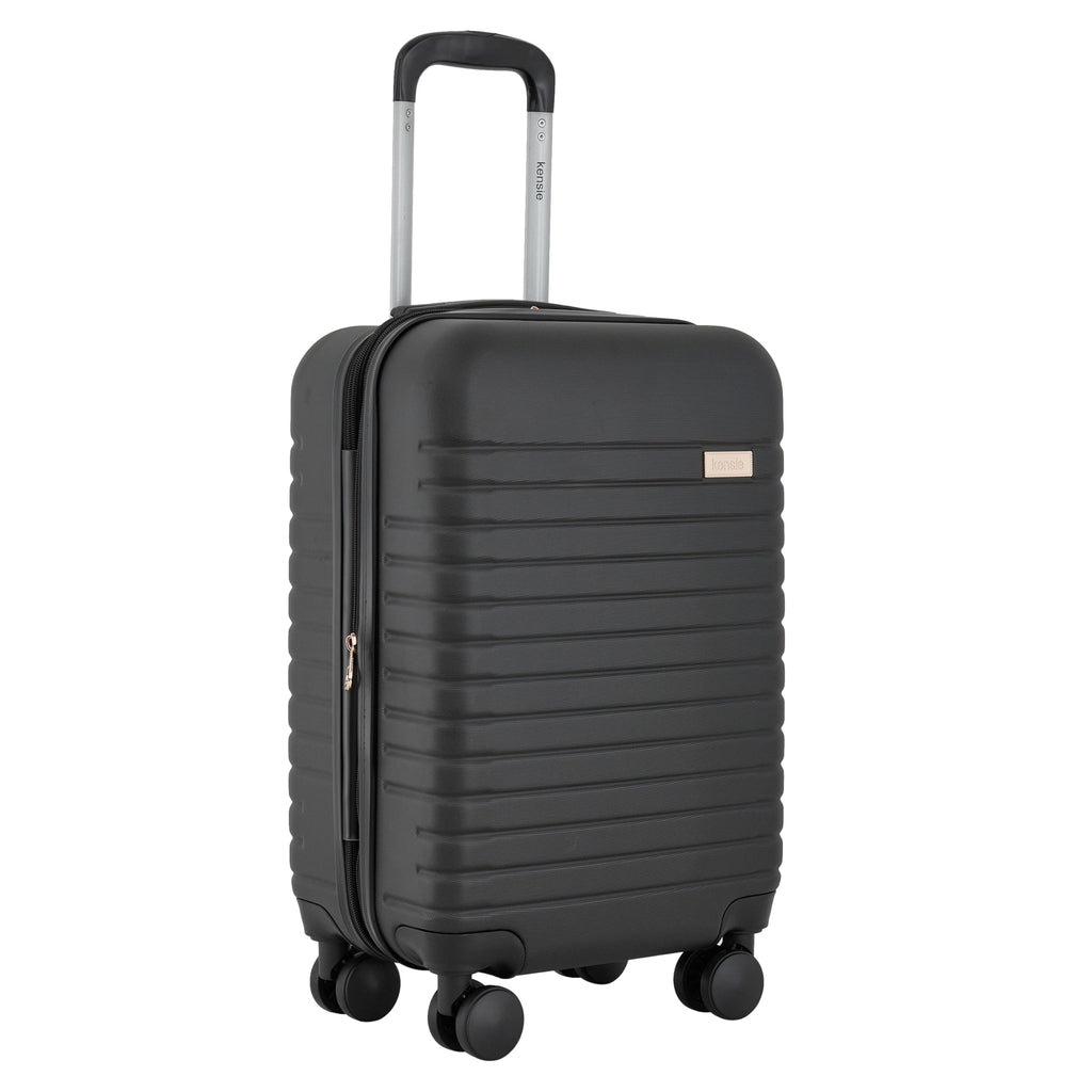22" Hardside Carry-On Luggage, Black Q46232