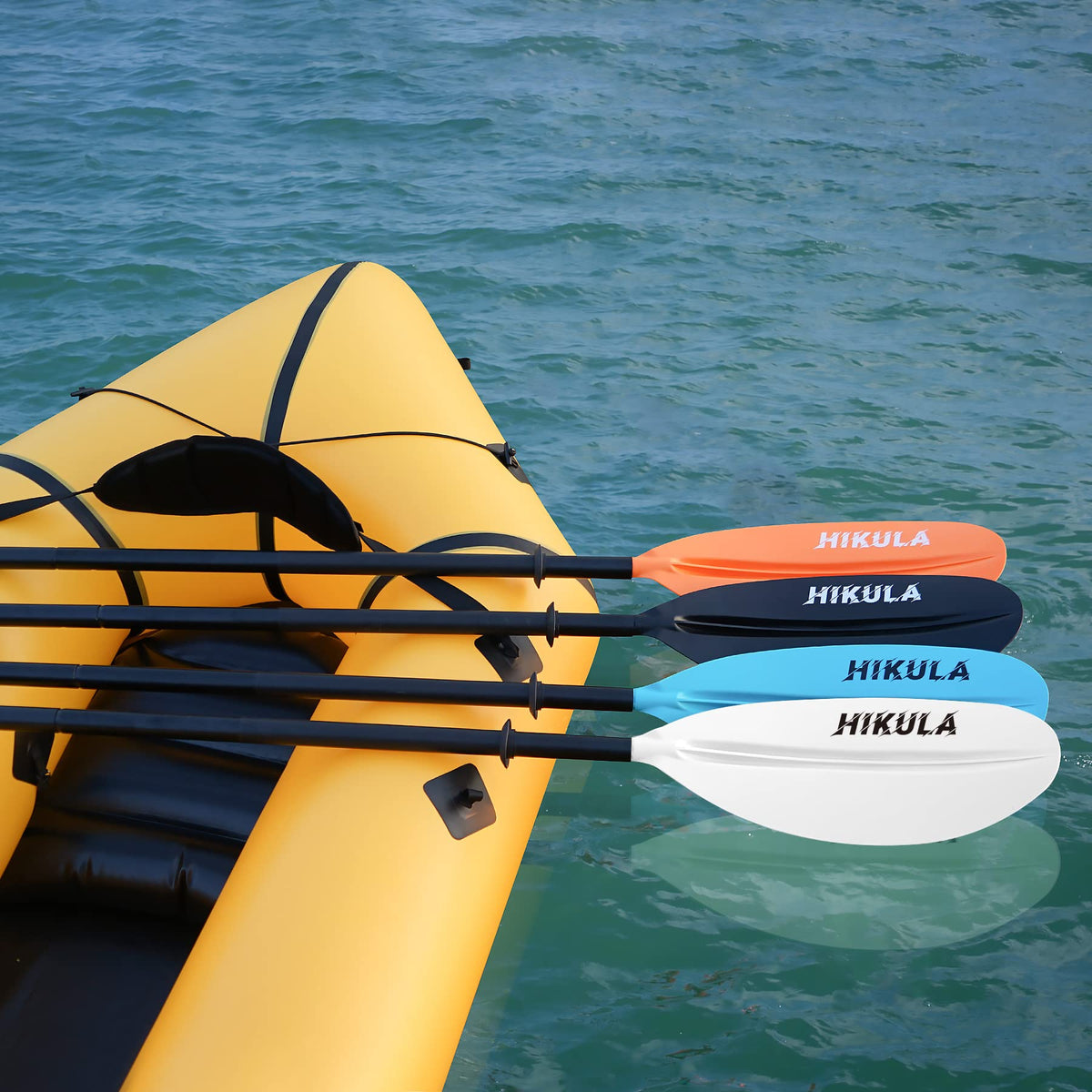 4 Piece Aluminum PP Floating Kayak Paddle N66655