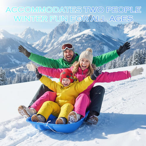 2-Person Sled 35" Toboggan Q625696