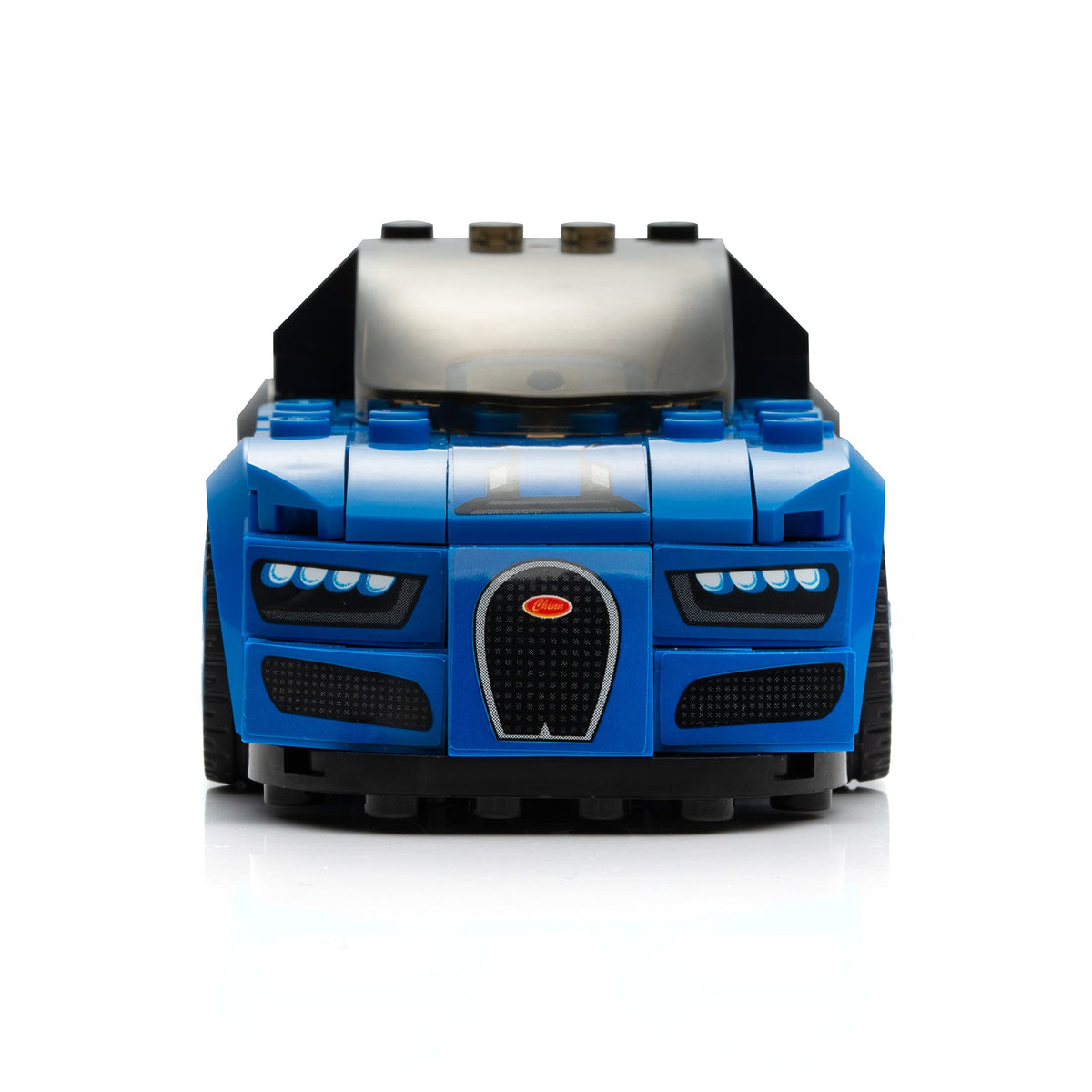 Blue 237 Pieces Racing Car Building Block Set Y89568