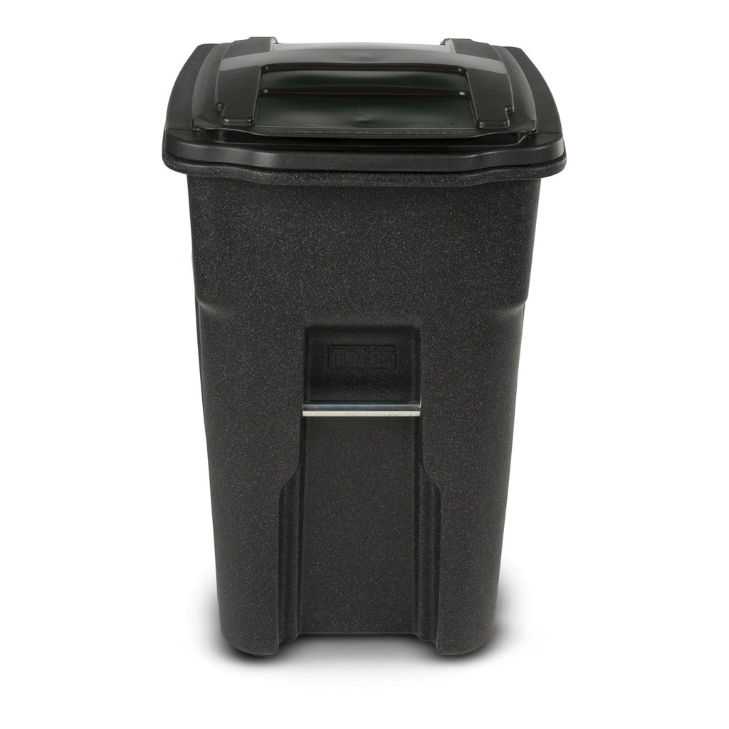 Blackstone Trash Can with Wheels and Attached Lid, 48 Gallon I57194