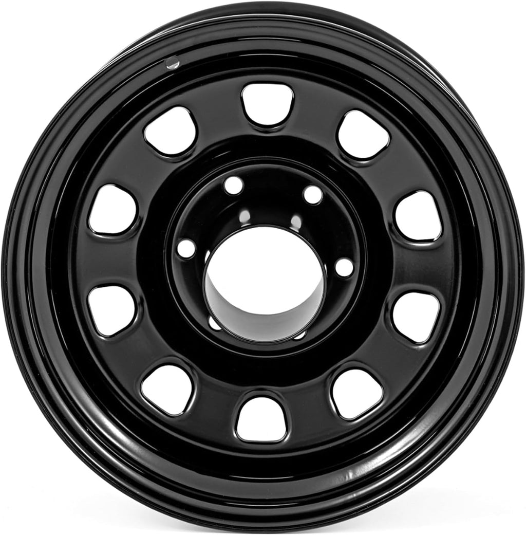 Black Steel Wheel 16x8 5x5.5 Bolt Pattern E3946