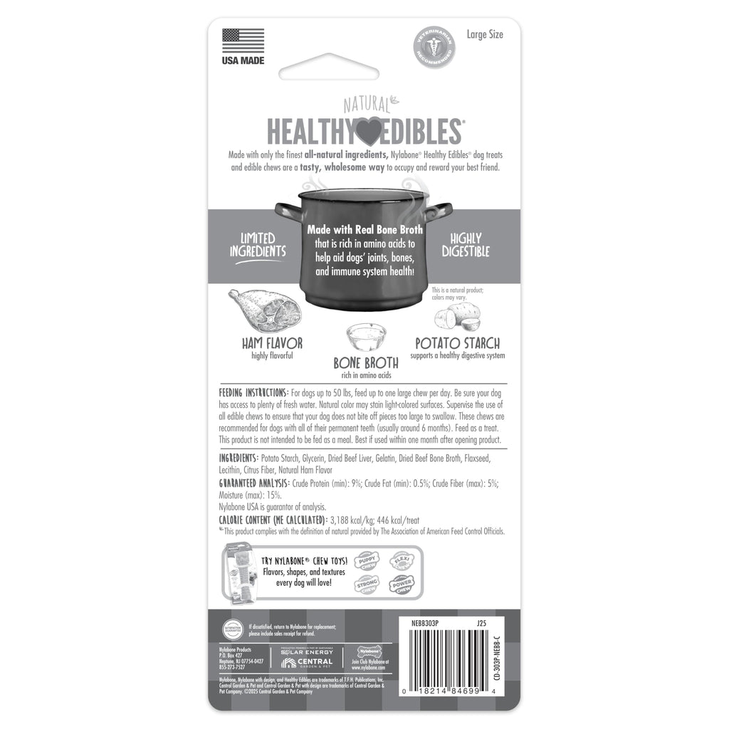 Large Ham Flavor Dog Treats C4442
