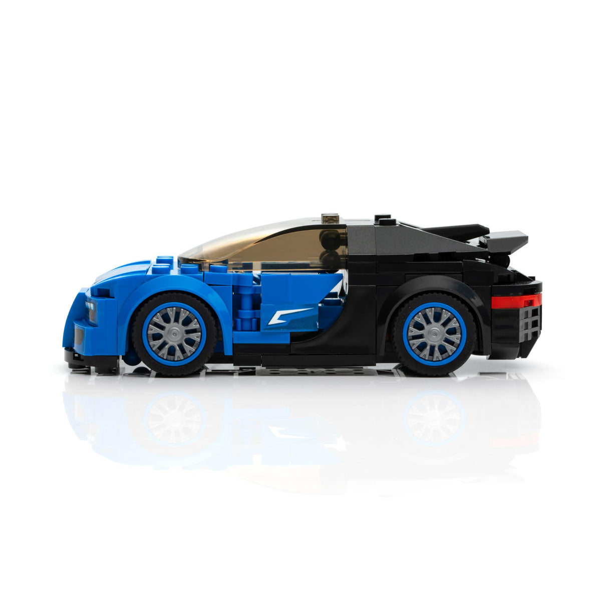 Blue 237 Pieces Racing Car Building Block Set Y89568