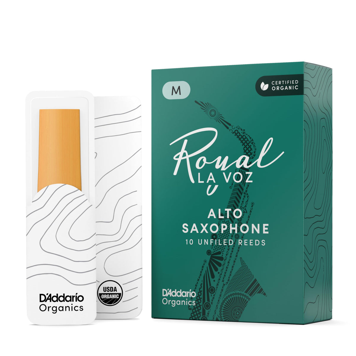 Alto Sax Reeds Medium 10-Pack R270