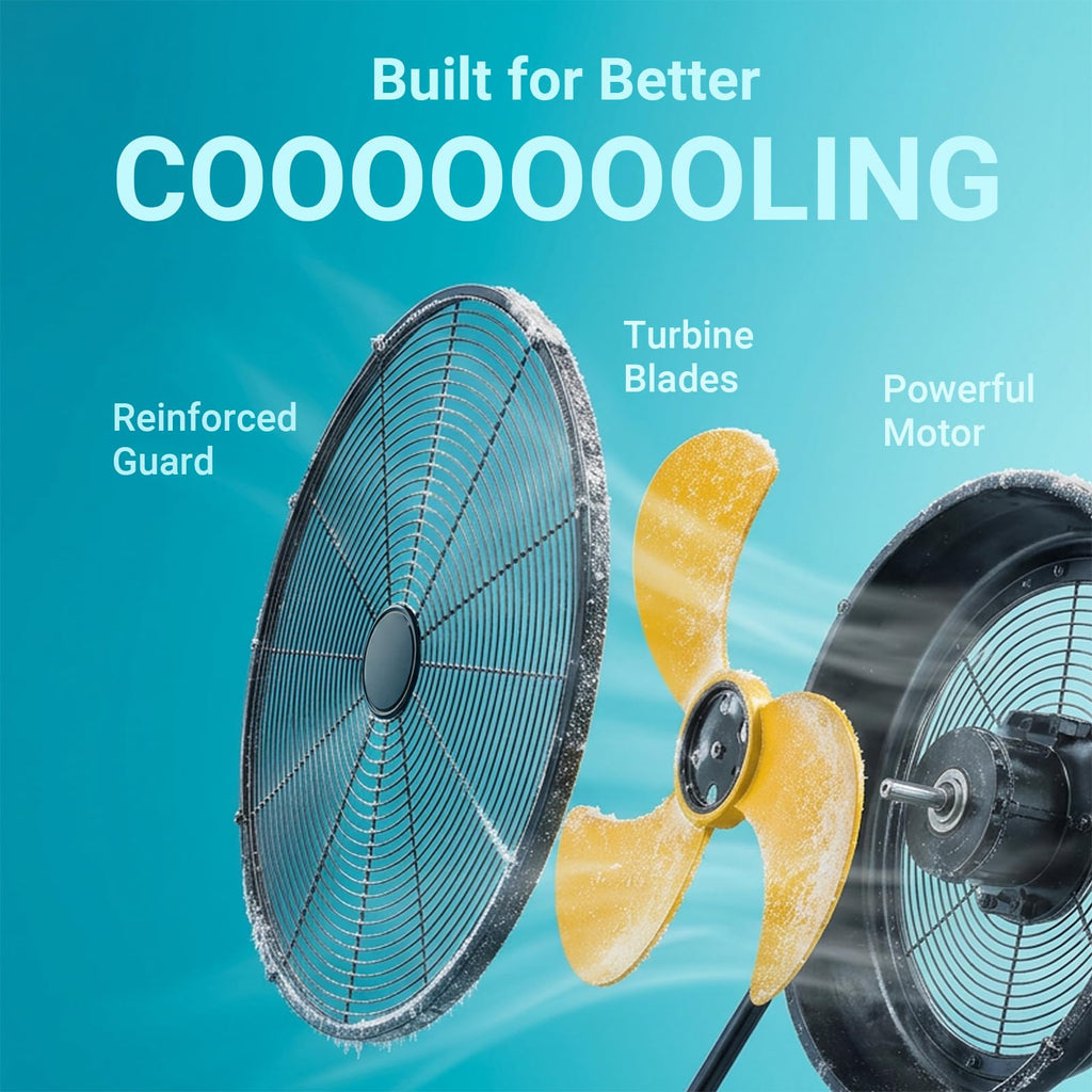 18" Brushless Cordless Floor Fan P8711