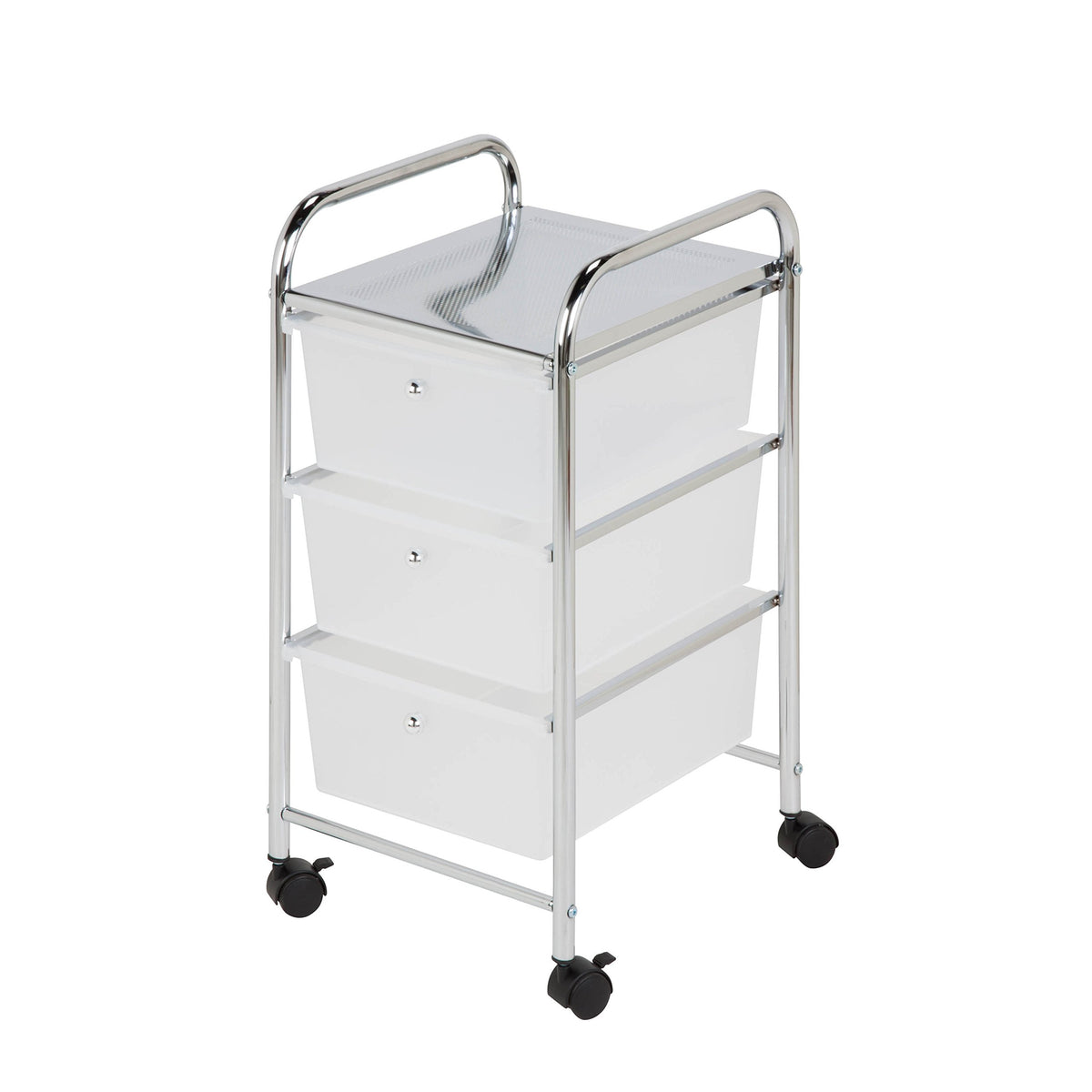 3 Drawer Plastic Storage Cart on Wheels G294