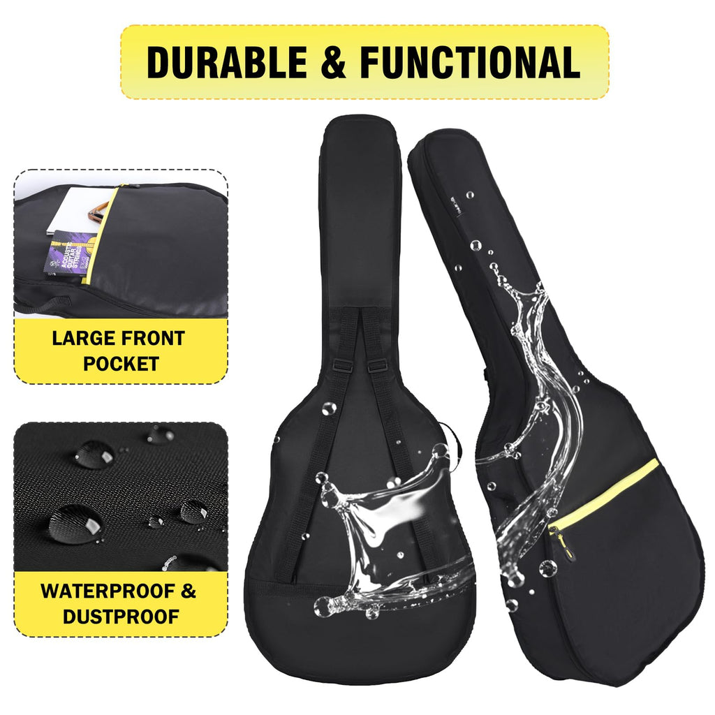 Acoustic Guitar Dust Cover Bag 600D Waterproof Foldable O467276