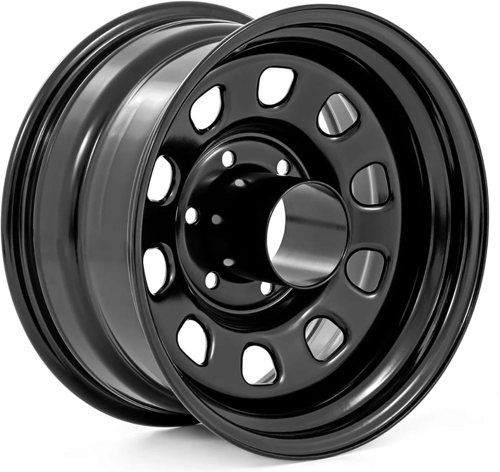 Black Steel Wheel 16x8 5x5.5 Bolt Pattern E3946
