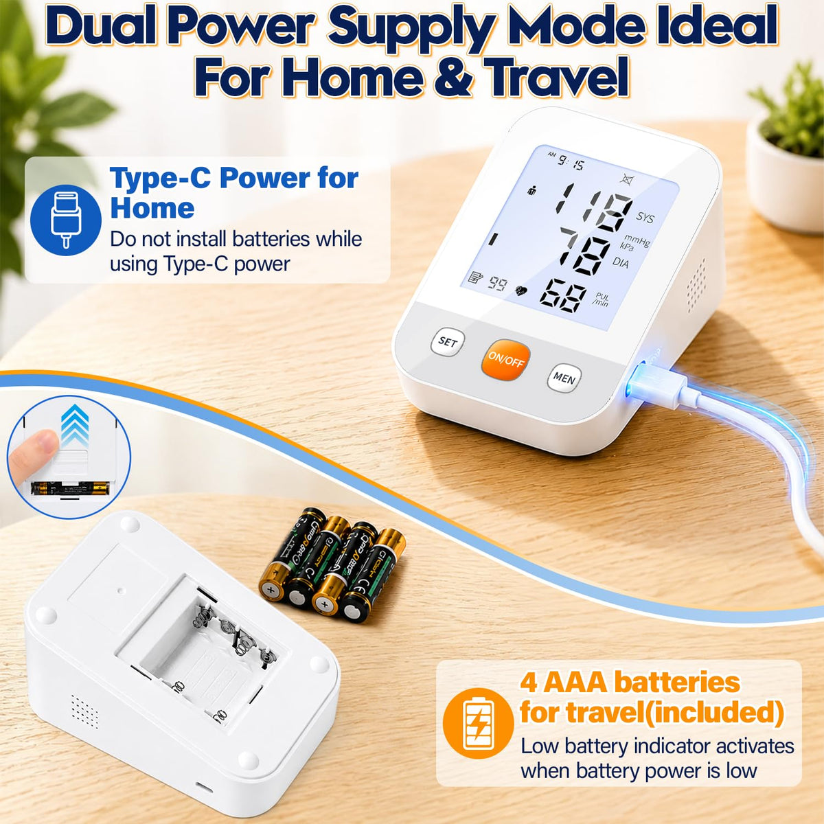 Upper Arm Blood Pressure Monitor P3264
