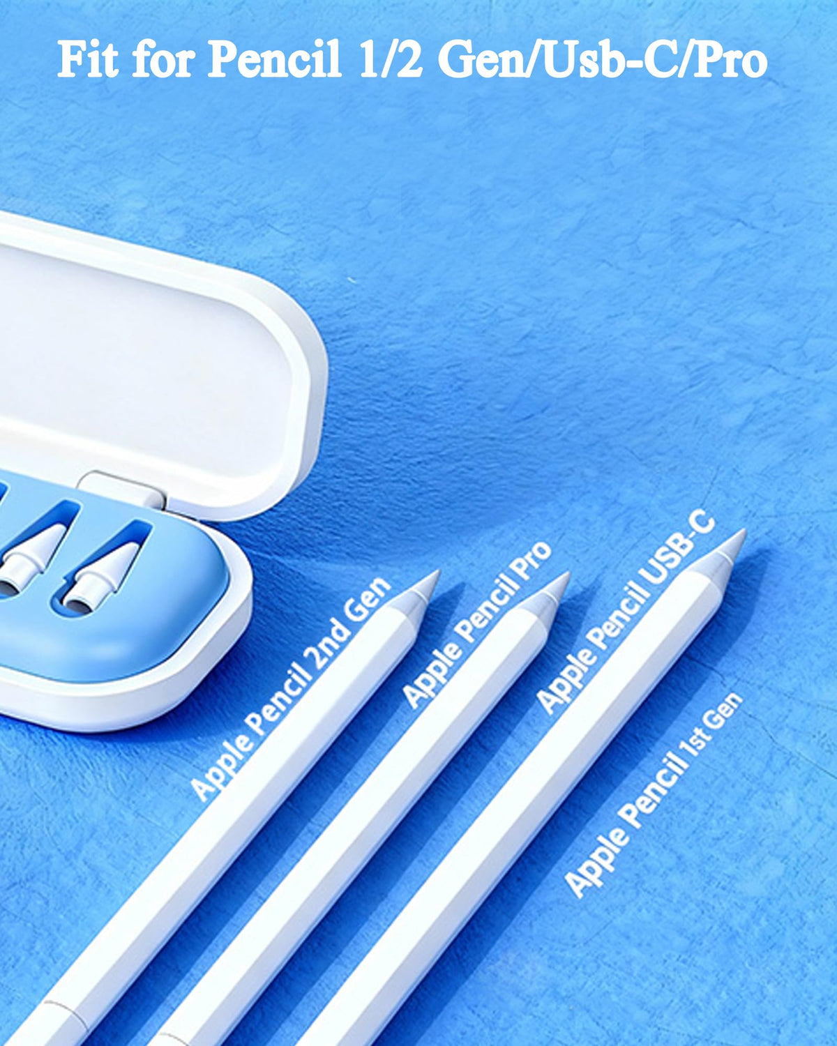 6 Pack Replacement Pencil Tips with Case P706