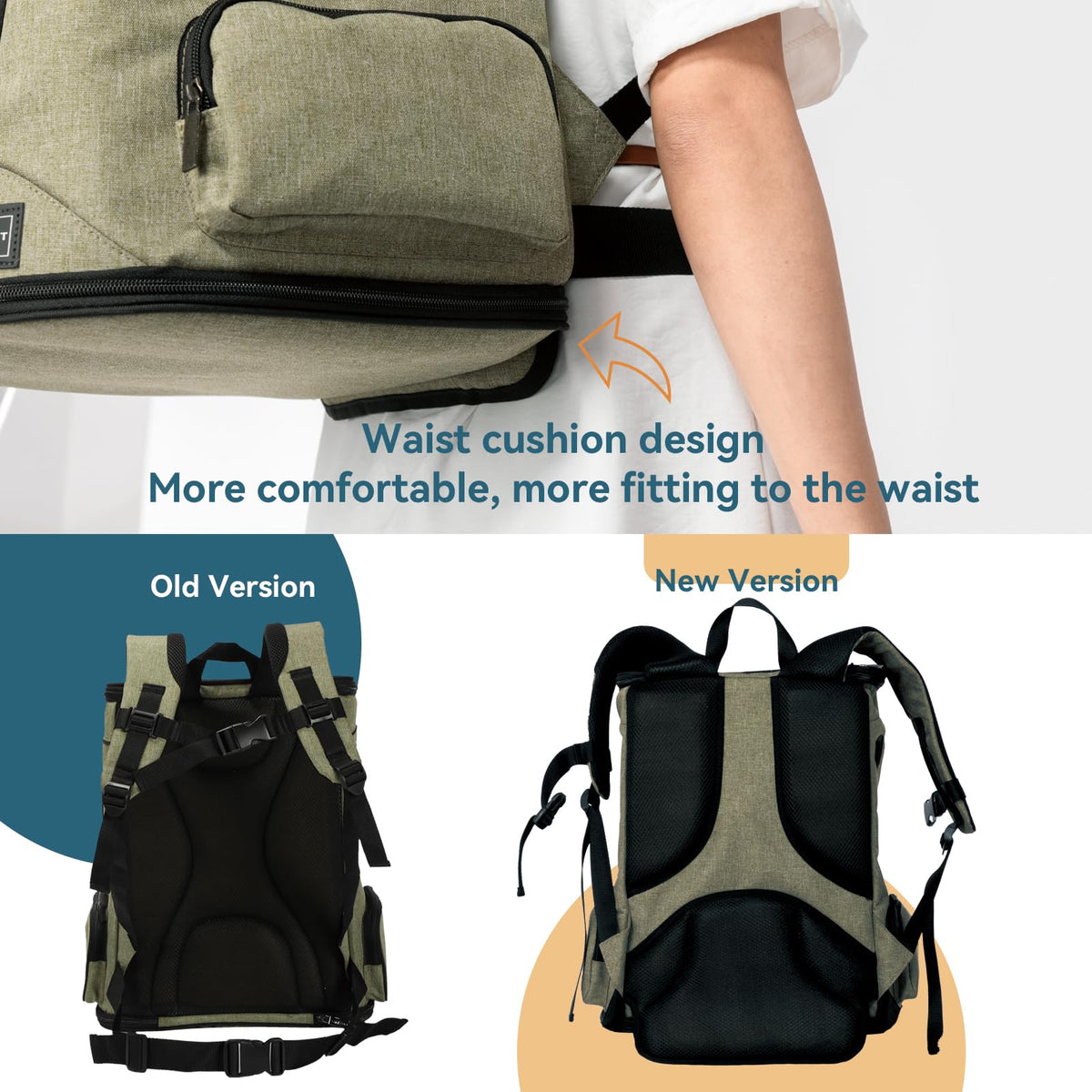 Dog and Cat Backpack Carrier, Up to 18 lb C763622