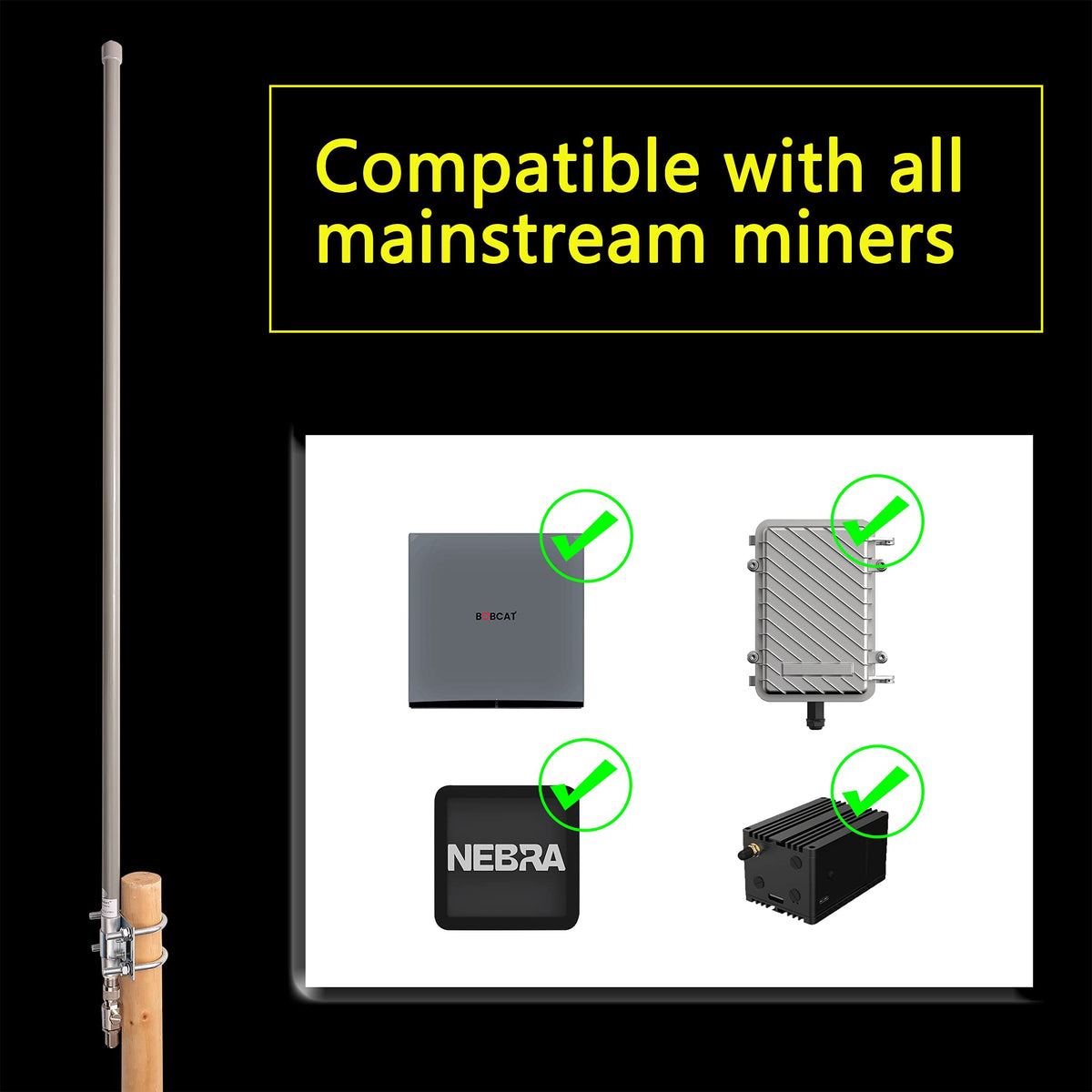 915MHz 8dBi Outdoor Omni-Direction Antenna Kit G655423