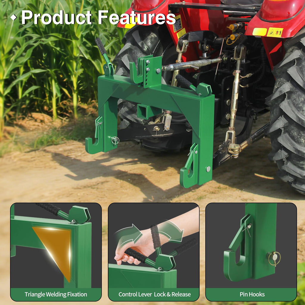 3-Point Quick Hitch with 2" Receiver C52470