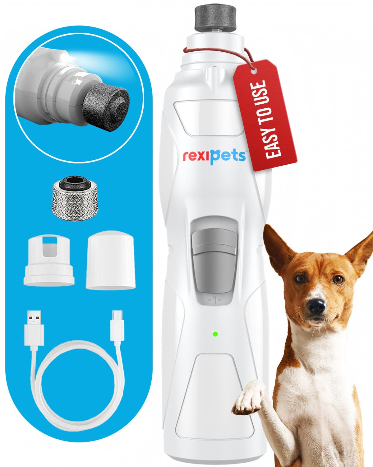 Rechargeable Electric Pet Nail Grinder X115