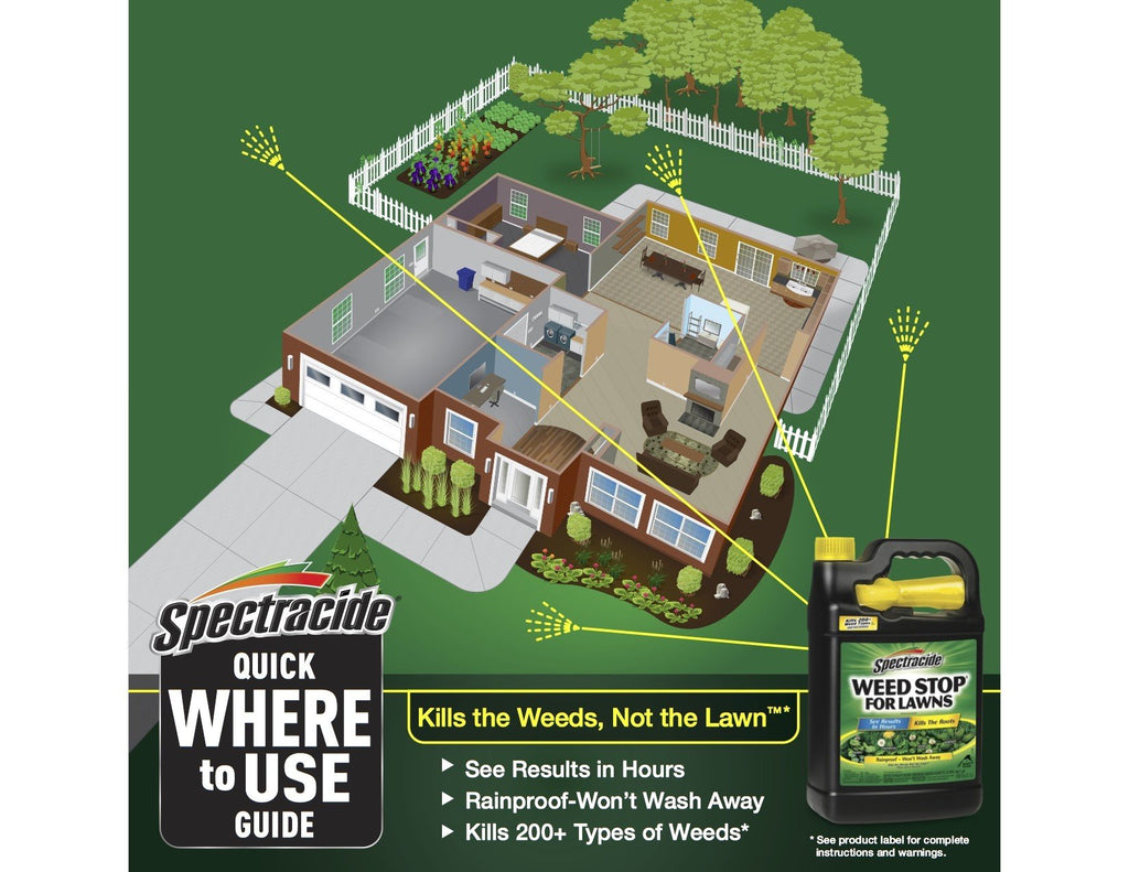 Weed Stop for Lawns Ready-to-Use Spray 1 Gal, 4 Pack U35732