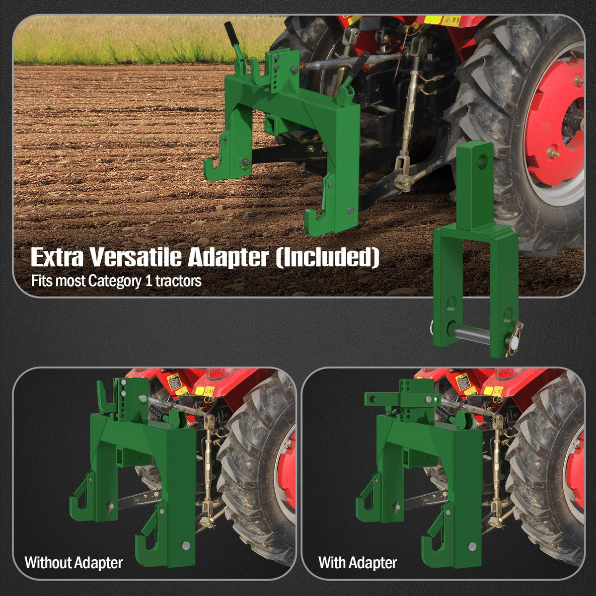 3-Point Quick Hitch with 2" Receiver C52470