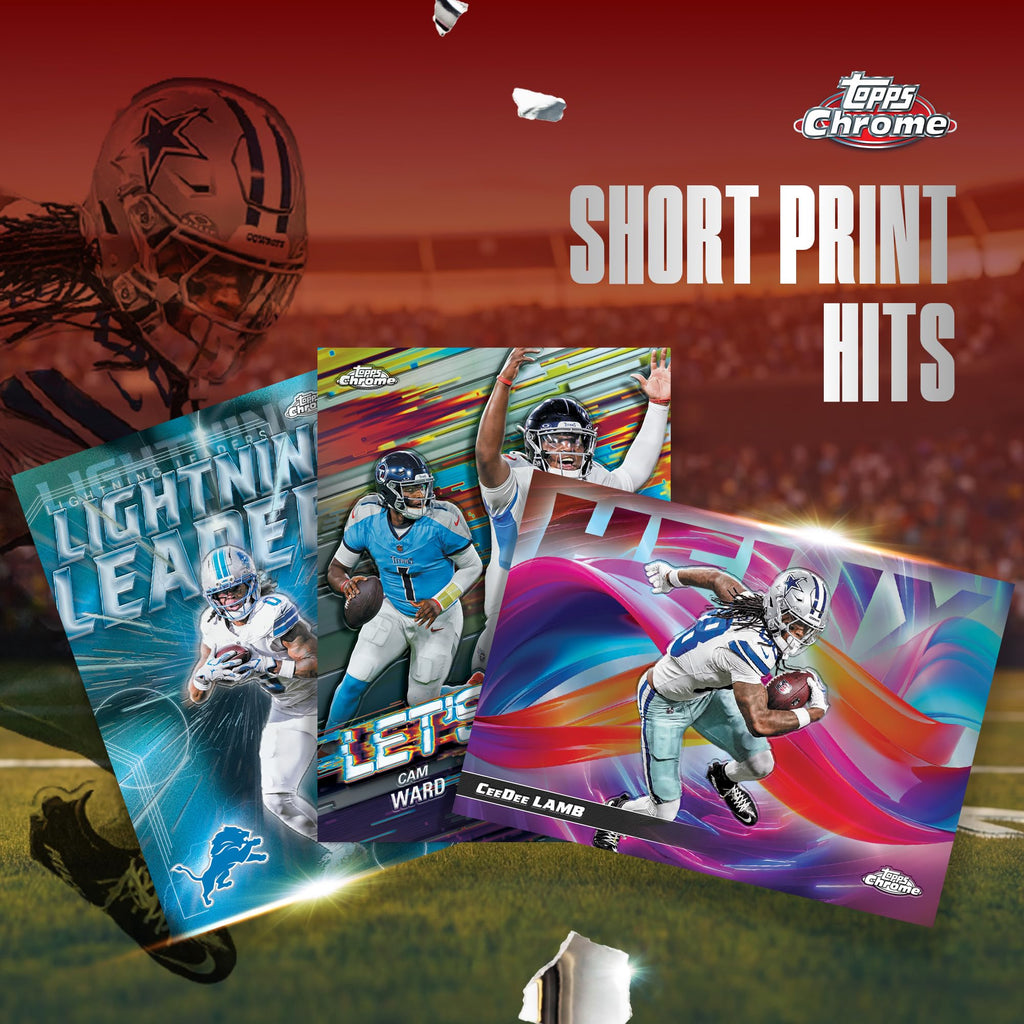 2025 Topps Chrome NFL Football Mega Box B816